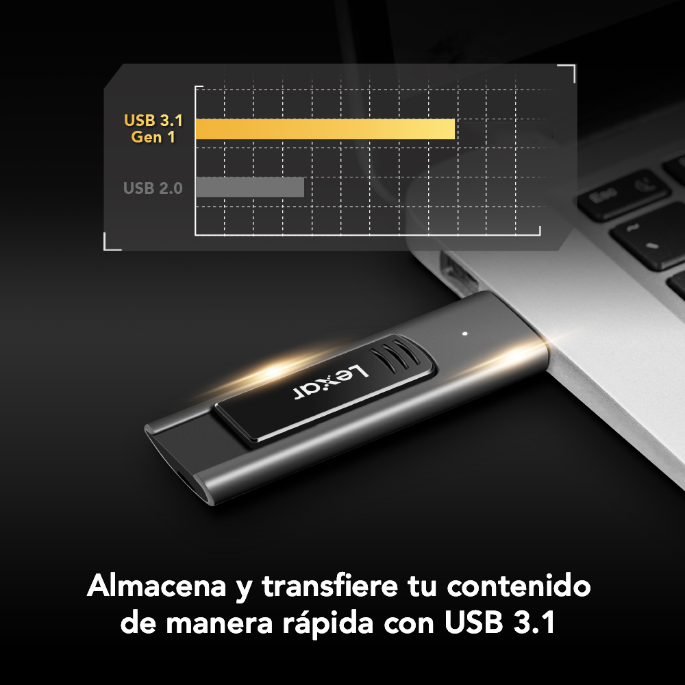 Unidad Flash Lexar® JumpDrive® M900 USB 3.1 - MEGA-IMPORT.COM.AR Vendedor autorizado Lexar Argentina