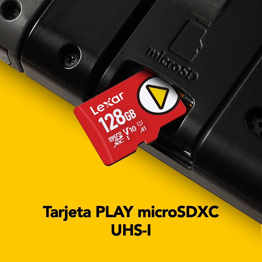 Tarjeta de memoria Lexar PLAY microSDXC  - MEGA-IMPORT Argentina