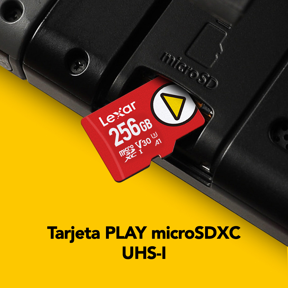 Tarjeta de memoria Lexar PLAY microSDXC  - MEGA-IMPORT Argentina