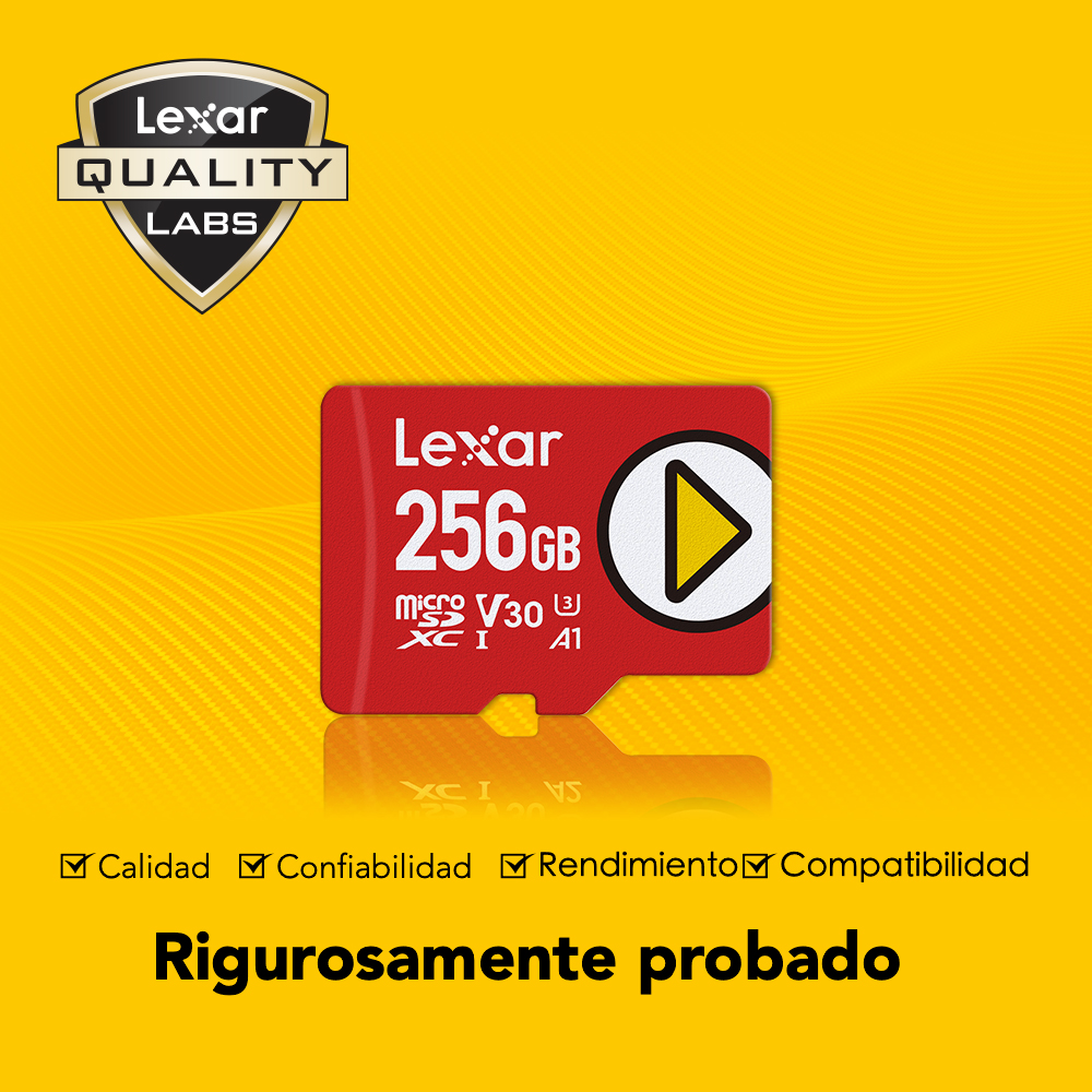 Tarjeta de memoria Lexar PLAY microSDXC  - MEGA-IMPORT Argentina
