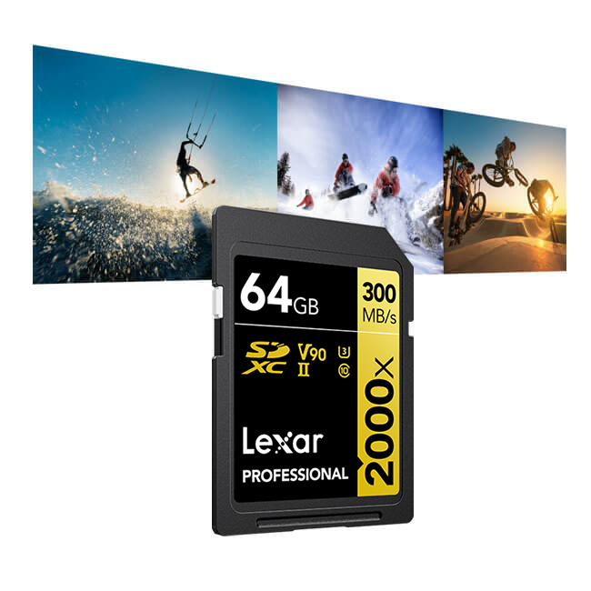 Tarjeta de memoria Lexar Professional 2000x Gold Series - MEGA-IMPORT Argentina