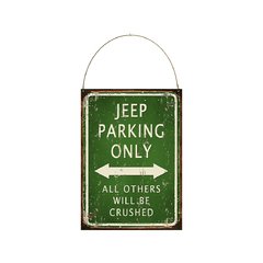 Jeep parking only
