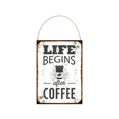 Life begins after coffee
