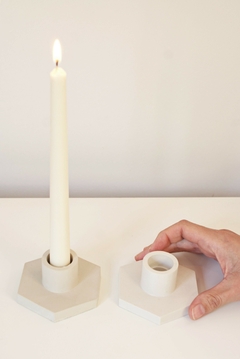 Porta vela diamante - comprar online