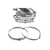Precinto acero inox 360 x 8,0mm con va AISI 304