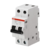 Termomagnética din 2x 2A 4,5kA C SH202L