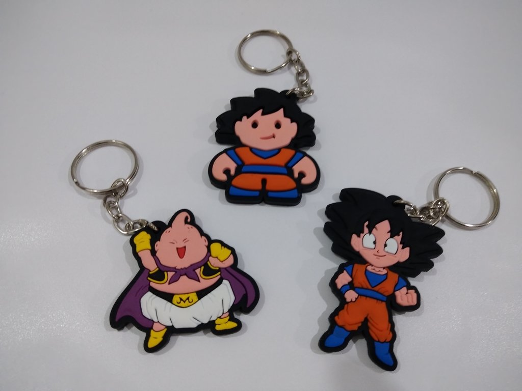 Chaveiro Majin Boo Dragon Ball Z Colorido Metal - Adrenaland - A