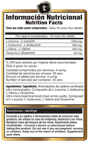 Bcaa 2000 Gold Nutrition 30 Serv. - comprar online
