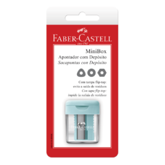 Apontador com Depósito Faber-Castell Minibox Mix Tons Pastel - comprar online