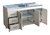 Bajo Mesada Express 1,40 Mts 140 X 50 X 82 Cm SIN BACHA