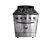Cocina Industrial Depaolo 4 Hornallas 57cm Horno Pizzero
