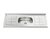 Bacha 1.20 Mts Acero Inoxidable Para Cocina Mosconi - comprar online