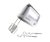 Batidora De Mano Smartlife Sl-hm1035pn 300 W 5 Vel.