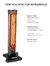 Verti Calefactor Liliana Infrarrojo Cv026 Estufa Cuarzo Vela - comprar online