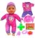 Muñeca Bebe Poppi Bebote Mis Primeras Comiditas Sonidos 31cm