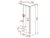 Placard Mosconi 23 87 X 47 X 182 Cm Super Express Blanco - MyM Hogar