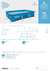Imagen de Pileta estructural rectangular Bestway 56404 con capacidad de 3300 litros de 3m de largo x 2.01m de ancho azul