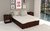 Cama 2 Plazas Plataforma 4 Cajones Benethon Mosconi - MyM Hogar