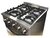 Cocina Industrial 4 Hornallas Depaolo 57 Puerta Visor - comprar online