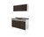 Combo Bajo Mesada+alacena Med 1.20mt - Delos- C/ Bacha - comprar online