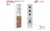 Imagen de Columna 1,80 mts. Mosconi – 1 Puerta / 1 Cajón 181 × 40 × 32 cm