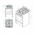 Imagen de Cocina Escorial Modelo Master acero Inox 4 Hornallas