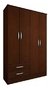 Placard Ropero Mod. 24 4 Puertas 2 Cajones