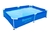 Pileta estructural rectangular Bestway 10471 con capacidad de 1500 litros de 1.59m de largo x 2.28m de ancho azul