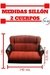 Juego De Living 2 Cuerpos (1 Sillon Doble+ 2 Individuales) en internet