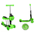 Monopatin TRI SCOOTER 2 en 1 Poppi, con canasto, luces y asiento - MyM Hogar