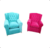 Sofa Sillon De Tela Con Estructura De Madera