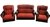Juego De Living 2 Cuerpos (1 Sillon Doble+ 2 Individuales)