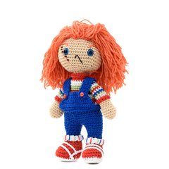 Boneco Chucky em amigurumi - comprar online