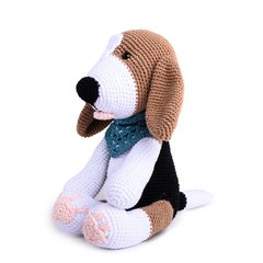 Cachorro Beagle escuro em amigurumi - comprar online