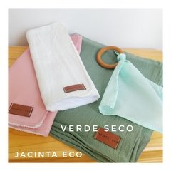 Manta Muselina - VERDE SECO