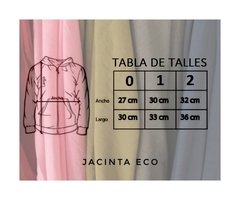 CAMPERA CORDERITO ROSA - JACINTA ECO