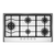 DE: R$ 8.542,70 | POR: R$ 5.125,62 | cooktop a gás multicooking - 5Q - 90cm - 220v - franke