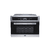 forno micro-ondas combinado - 40l - inox e vidro preto - 60 cm - 220v - ud eletros