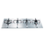 DE: R$ 15.990,00 | POR: R$ 9.594,00 | cooktop a gás inox - 100cm - 220v - smeg