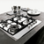 DE: R$ 5.334,00 | POR: R$ 3.200,00 | cooktop a gás multicooking - 4Q - 60cm - 220v - franke - comprar online