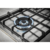 cooktop a gás série artigiano - semiprofissional - 5 queimadores - mesa selada - inox - 72 cm - 220v - elanto - comprar online