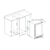 frigobar professionale beverage cooler sub-zero - 145 litros - porta de vidro e inox - 60cm - 220v - elanto - loja online