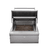 churrasqueira a carvão de embutir 30" - inox - 77 cm - ud eletros - loja online