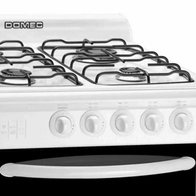 Cocina Domec Unimatic 56cm Blanca Multigas B/1