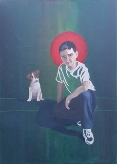 Eitan y su perro imaginario