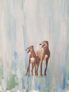 Dos galgos - Dario Zilbersztein Art