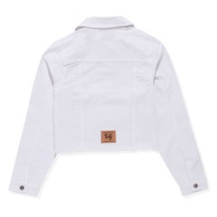 Campera de jeans blanca - comprar online