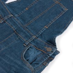Jardinero LARGO jeans con rotura - azul - tienda online