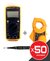 Combo Pinza Amperométrica 600v + Multímetro Digital 750v + Busca polo detector de tension digital (COMBTEST12) - LOCAL 9