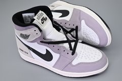 Nike Air Jordan feminino Lilás, Branco e Preto - loja online